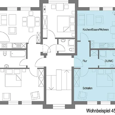 Gaestehaus Frankenwaldhof Apartamento